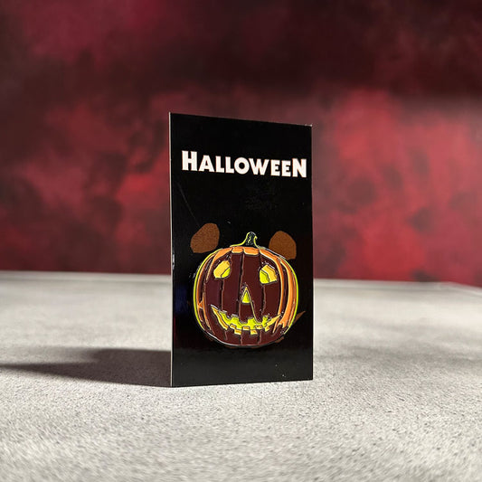 Halloween - Pumpkin Logo Enamel Pin