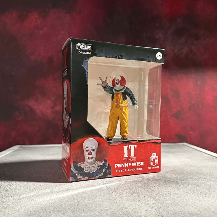Figurine Horreur Pennywise Jaune - Collection Ça - En Plastique - KDO pas cher Figurine Horreur Pennywise Jaune - Collection Ça - En Plastique - KDO pas cher