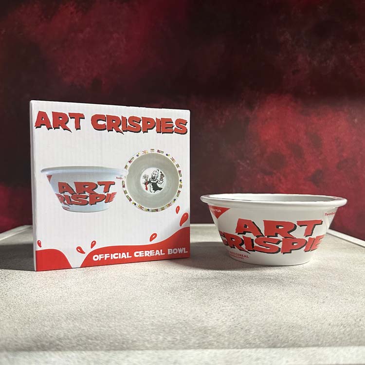 Terrifier Art the Clown Art Crispies Cereal Bowl