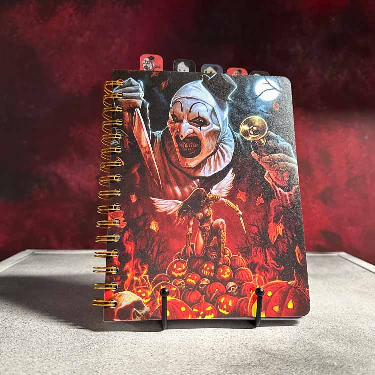 Terrifier Art the Clown Notebook Journal