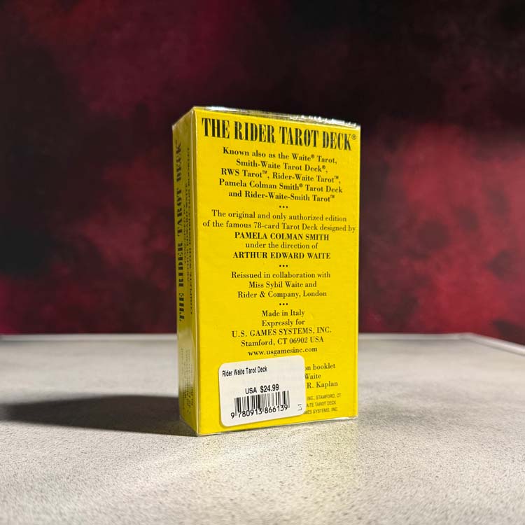 The Rider Tarot Deck® – Authentic Rider-Waite® Tarot with Instruction Booklet