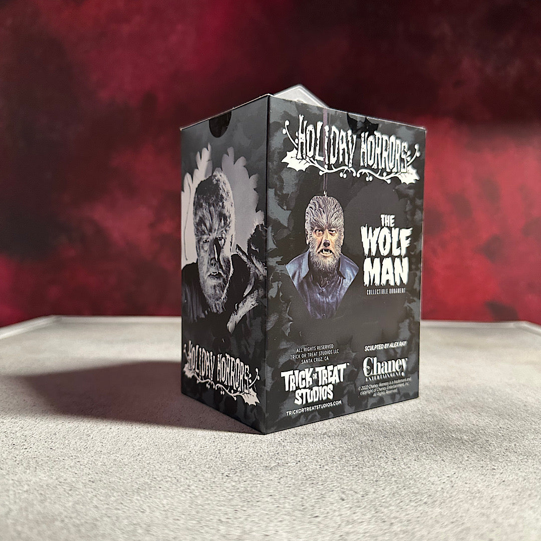 The Wolf Man Ornament Holiday Horrors