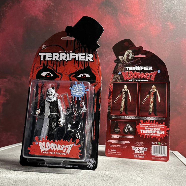 Art the Clown Terrifier Blood Bath Action Figure
