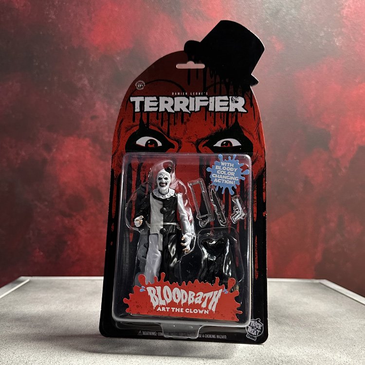 Art the Clown Terrifier Blood Bath Action Figure