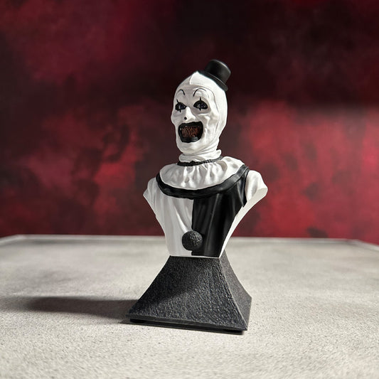 Terrifier - Art the Clown Mini Bust - front view - Statues & Busts | Terror 29
