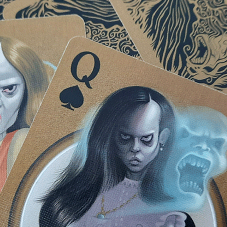 Bicycle Haunted House Playing Cards