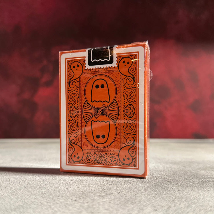 Bicycle Boo Back Playing Cards (Orange)