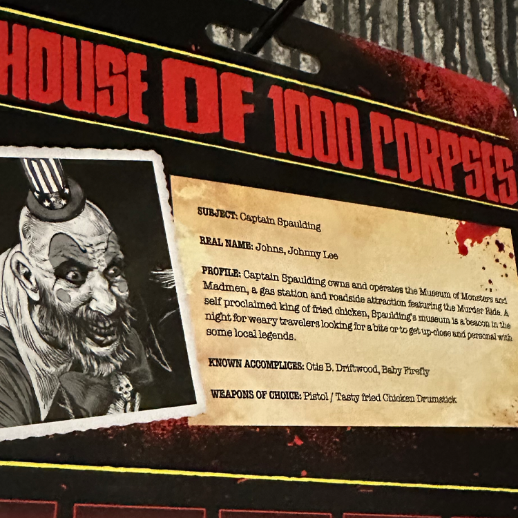 HOUSE OF 1000 CORPSES - Captain Spaulding - 5" Action Figure