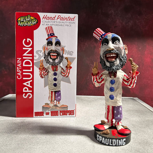 Captain Spaulding Bobble Head Knocker - NECA - front view - Action Figures | Terror 29