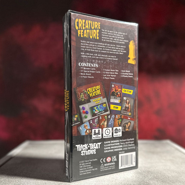 Richard Garfield's Creature Feature Board Game