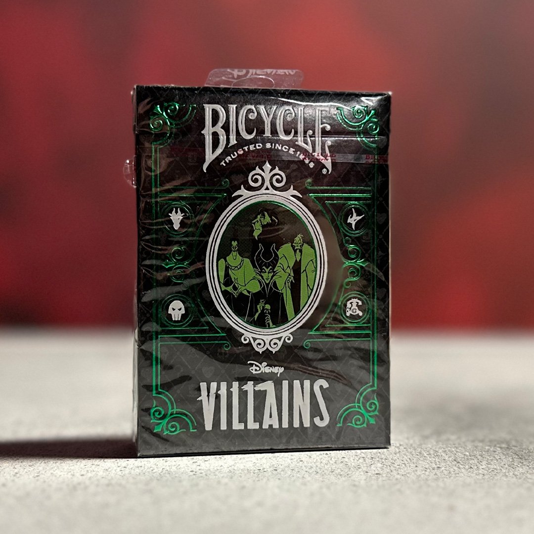 Disney Villains Playing Cards (Green)