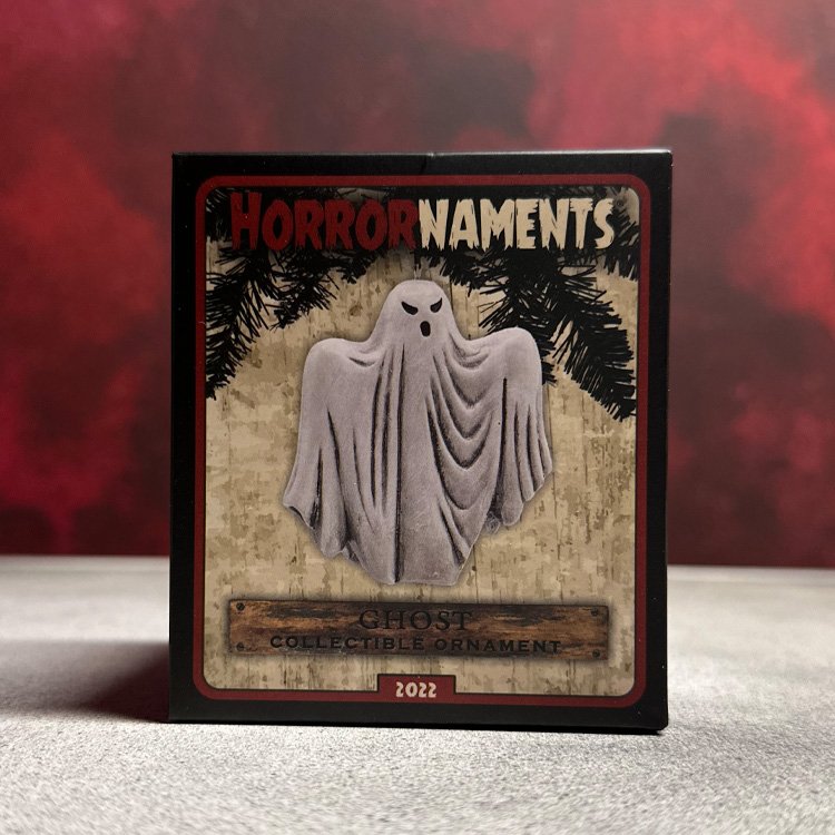 Ghost Horror Ornament (Horrornament)