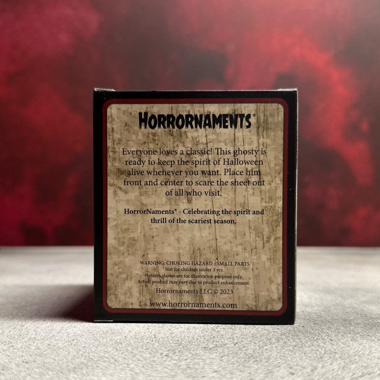 Ghost Horror Ornament (Horrornament)