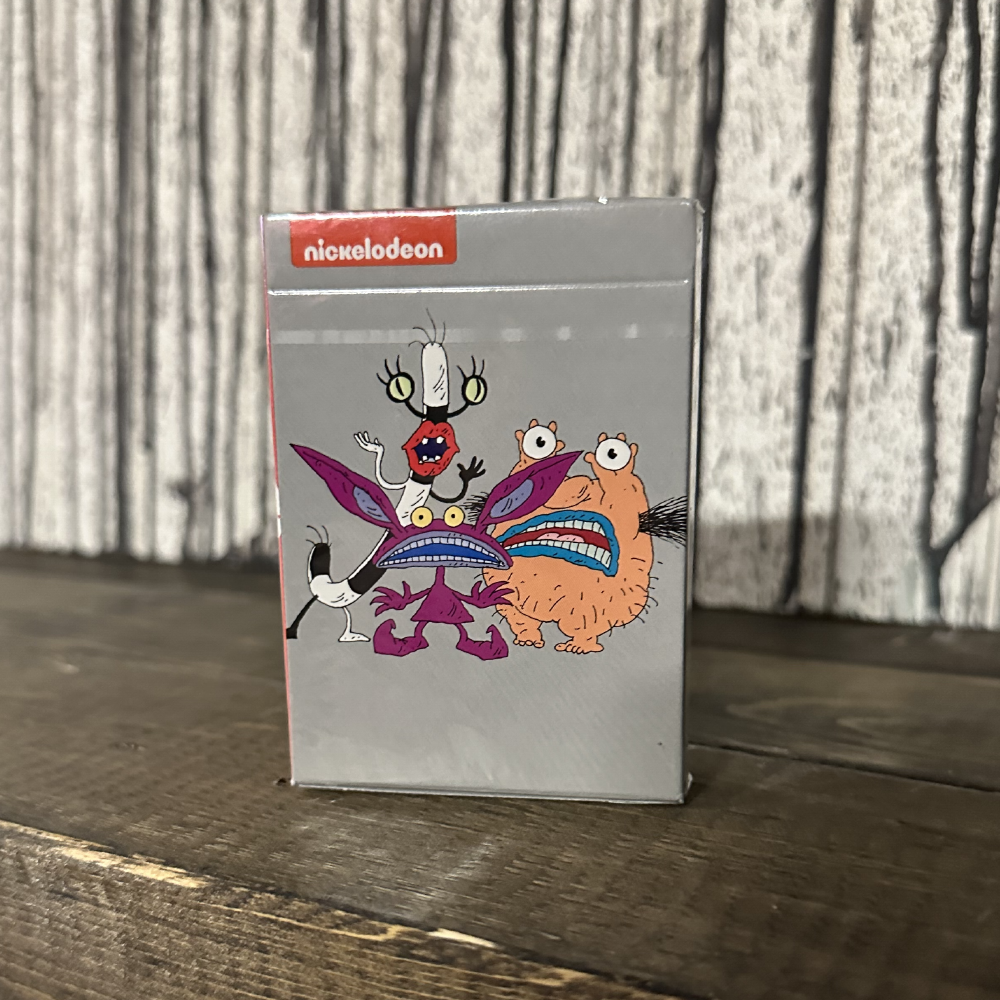 ahh real monsters trading cards Aaahh!!! Real Monsters Playing Cards (Fontaine X Nickelodeon)