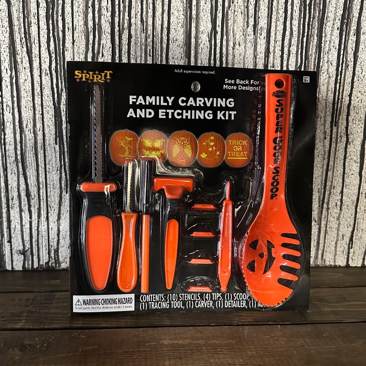Pumpkin Carving and Etching Kit