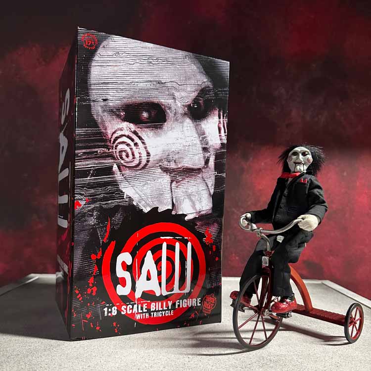 Saw Billy Puppet with Tricycle 1:6 Figure – Terror 29