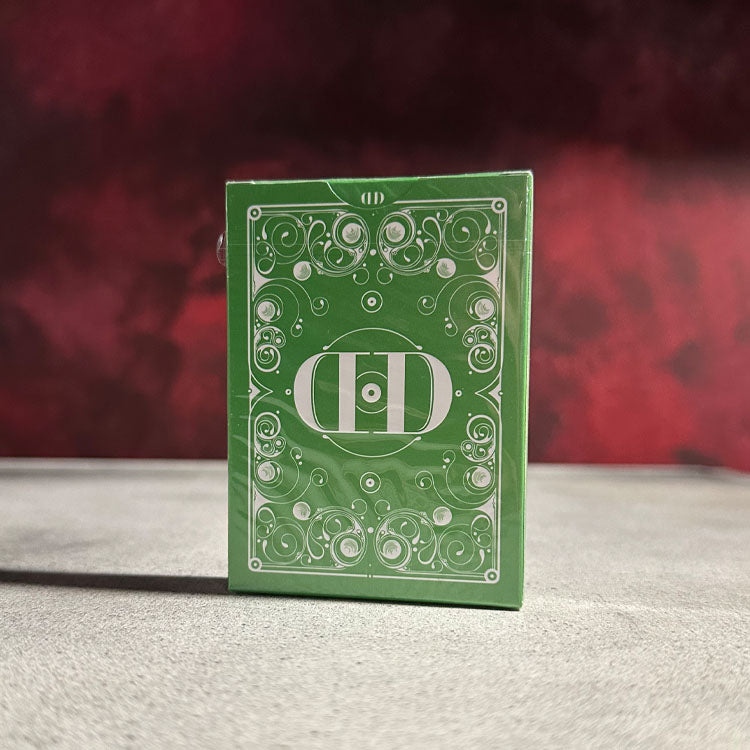 Smoke & Mirrors V8 Green (Standard) Edition Playing Cards