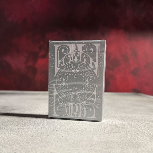 Smoke & Mirrors Playing Cards V8 Silver Standard Edition - front view | Terror 29