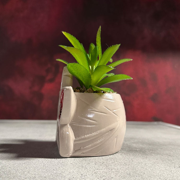 Stranger Things Demogorgon 3-Inch Ceramic Mini Planter with Artificial Succulent