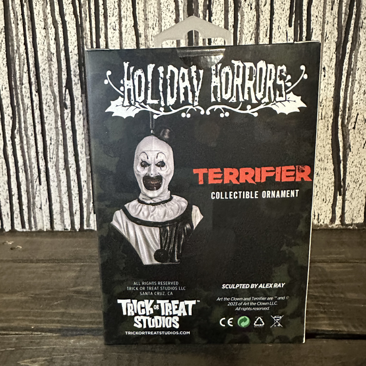 Terrifier Art the Clown Holiday Horror Ornament