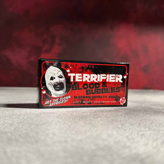 Terrifier - Blood & Bubbles Art the Clown Soap - front view - Home & Decor | Terror 29