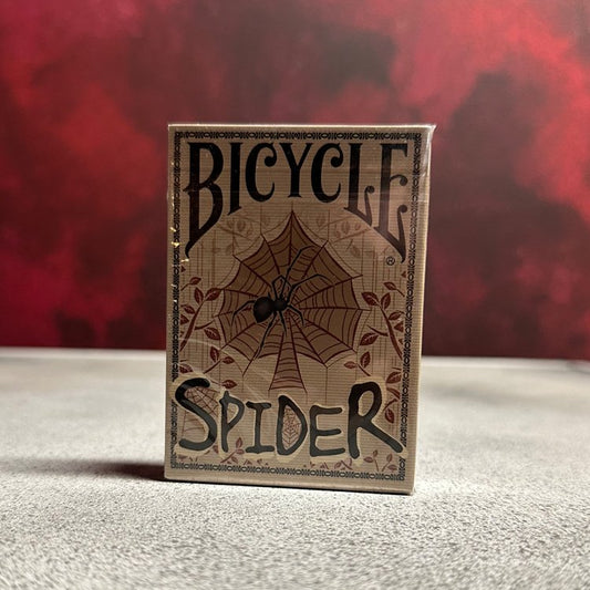 Bicycle Spider (Tan) Playing Cards