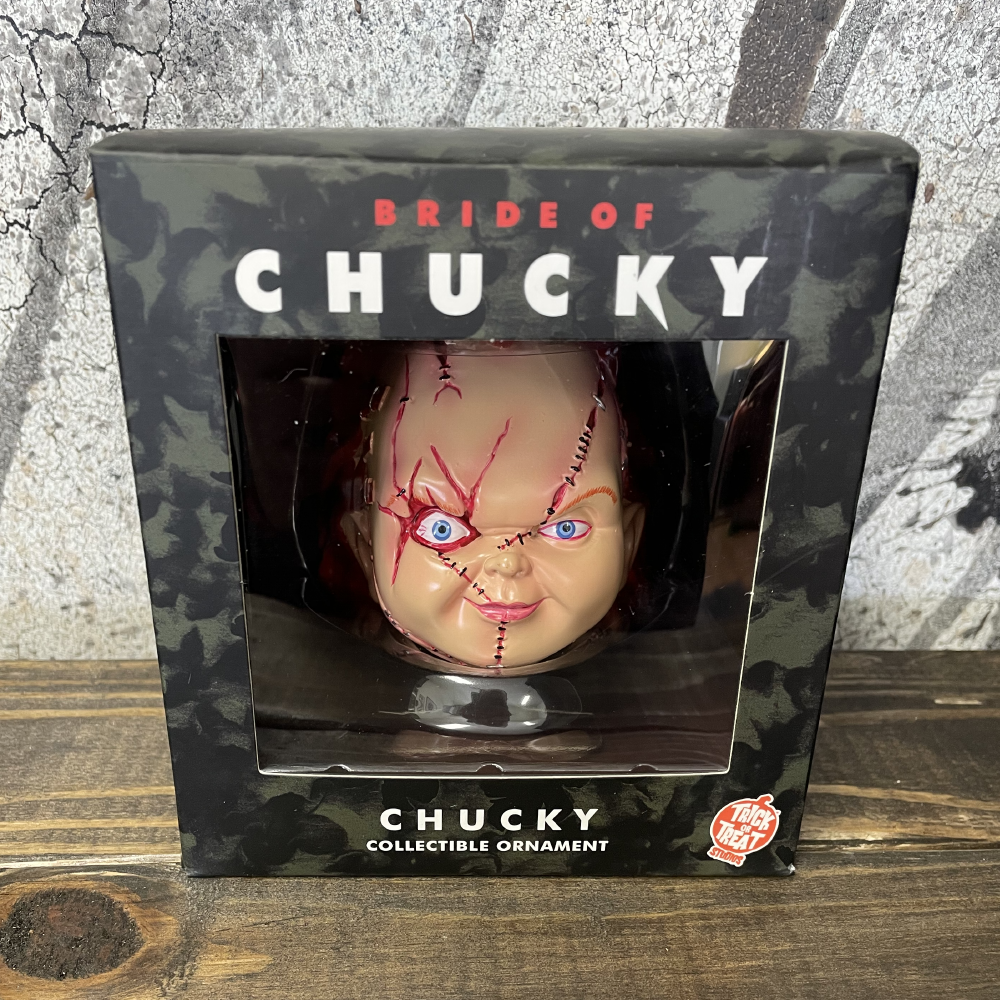 Bride of Chucky Head - Holiday Horrors Ornament