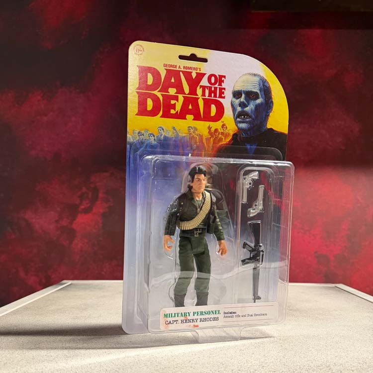Captain Rhodes Day of the Dead (1985) – Captain Henry Rhodes 5” Action Figure – Terror 29