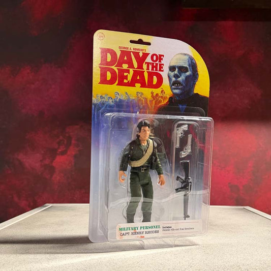 Day of the Dead (1985) – Captain Henry Rhodes 5” Action Figure