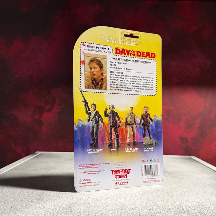 Day of the Dead (1985) – Dr. Sarah Bowman 5” Action Figure
