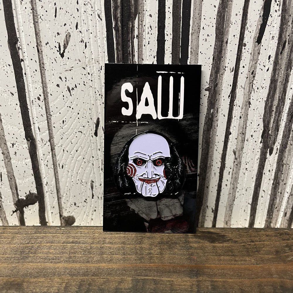 Saw - Billy Puppet Enamel Pin