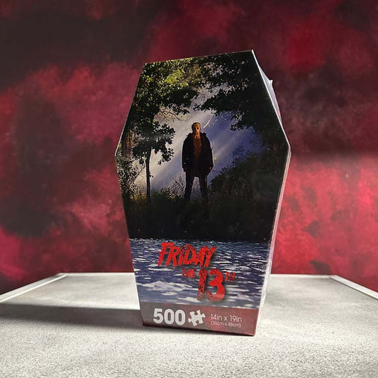 Friday The 13th Jason Voorhees Coffin Box 500 Piece Jigsaw Puzzle