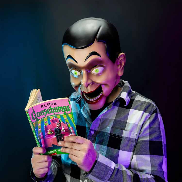 Goosebumps Slappy Vinyl Mask Trick or Treat Studios