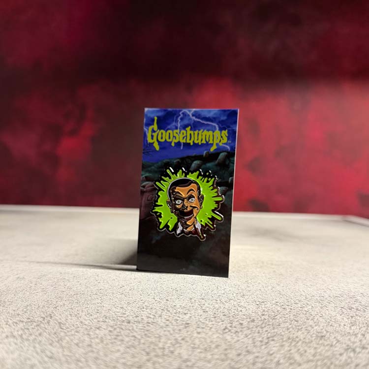 Goosebumps – Slappy Enamel Pin | Official Horror Collectible Pin - Enamel Pins | Terror 29