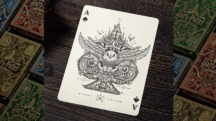 Harry Potter Playing Cards-HPGREEN