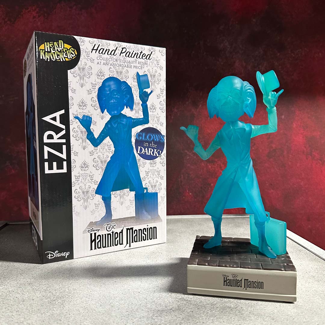 Haunted Mansion Hitchhiking Ezra Bobble Head Knocker NECA