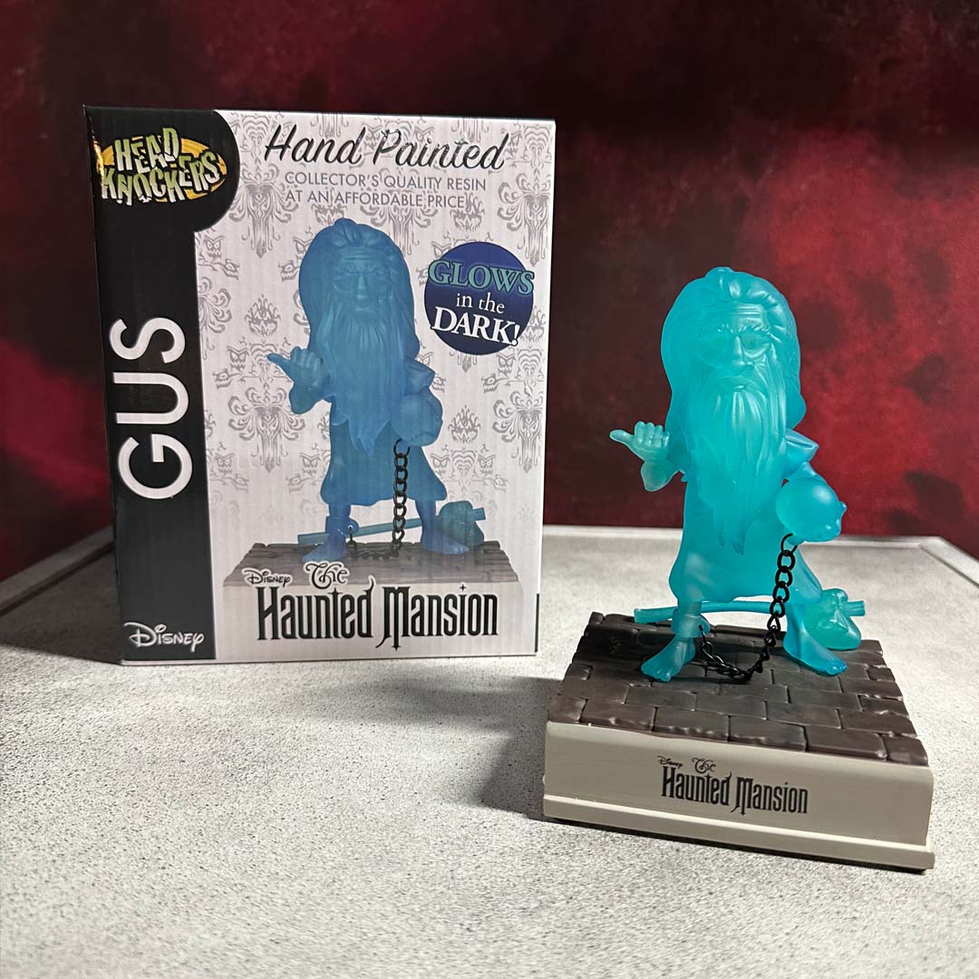 Haunted Mansion Hitchhiking Gus Bobble Head Knocker NECA