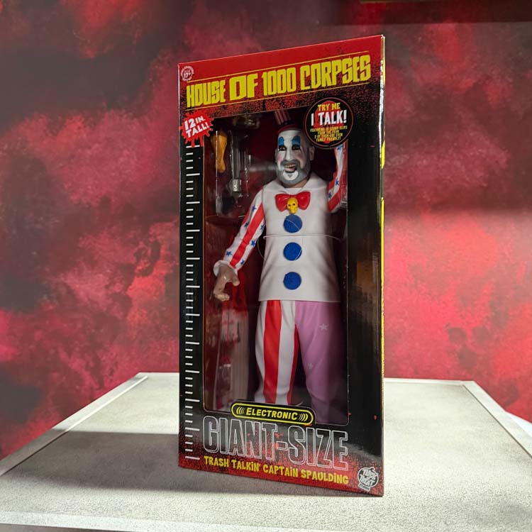 House of 1000 Corpses – Giant-Size Trash Talkin’ Captain Spaulding 12” Figure - Action Figures Image 3 | Terror 29