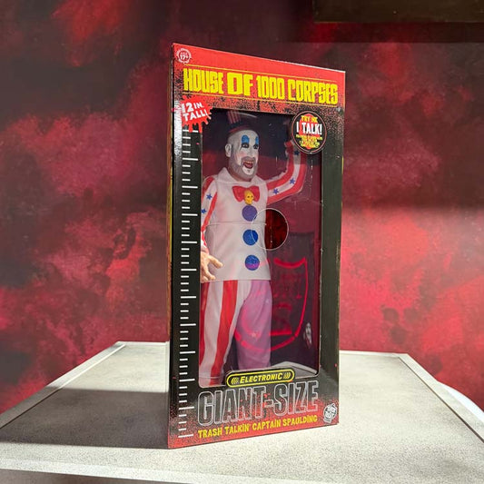 House of 1000 Corpses – Giant-Size Trash Talkin’ Captain Spaulding 12” Figure - Action Figures | Terror 29