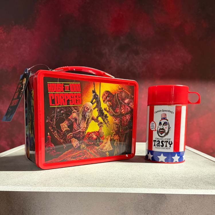House of 1000 Corpses – Metal Lunch Box with Thermos - Home & Decor | Terror 29