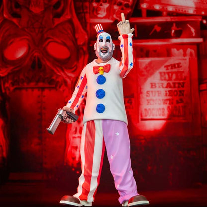 House of 1000 Corpses – Giant-Size Trash Talkin’ Captain Spaulding 12” Figure - Action Figures | Terror 29