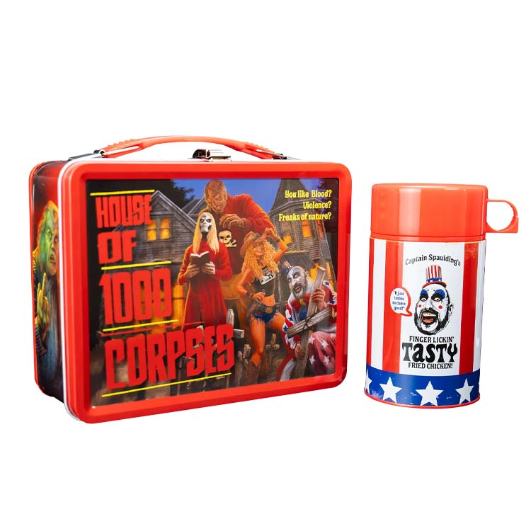 House of 1000 Corpses – Metal Lunch Box with Thermos - Product | Terror 29