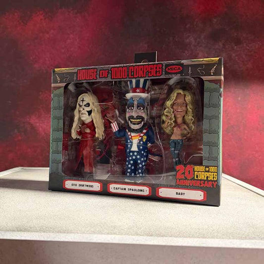 House of 1000 Corpses – 20th Anniversary Figures – Little Big Head 3-Pack NECA