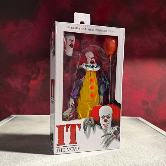 IT (1990) – Pennywise | 8” Clothed Action Figure NECA