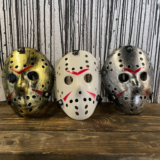 Jason Voorhees Mask-JASONGOLD