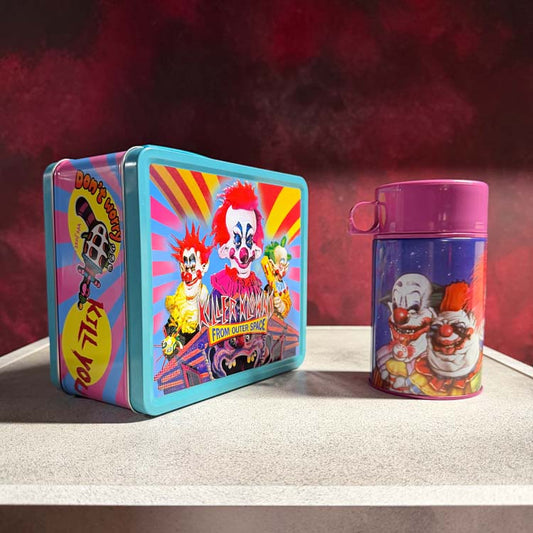 Killer Klowns from Outer Space – Tin Titans Lunch Box with Thermos&nbsp;