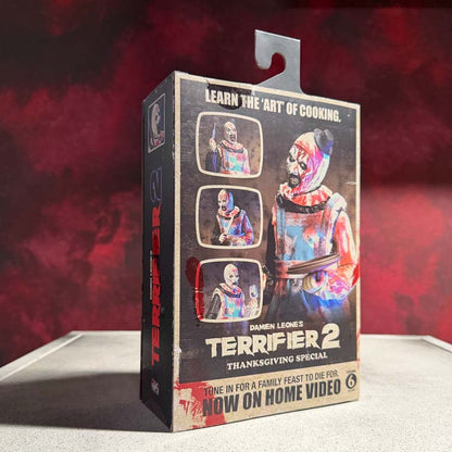 Terrifier 2 – Ultimate Thanksgiving Art the Clown 7-Inch Action Figure NECA