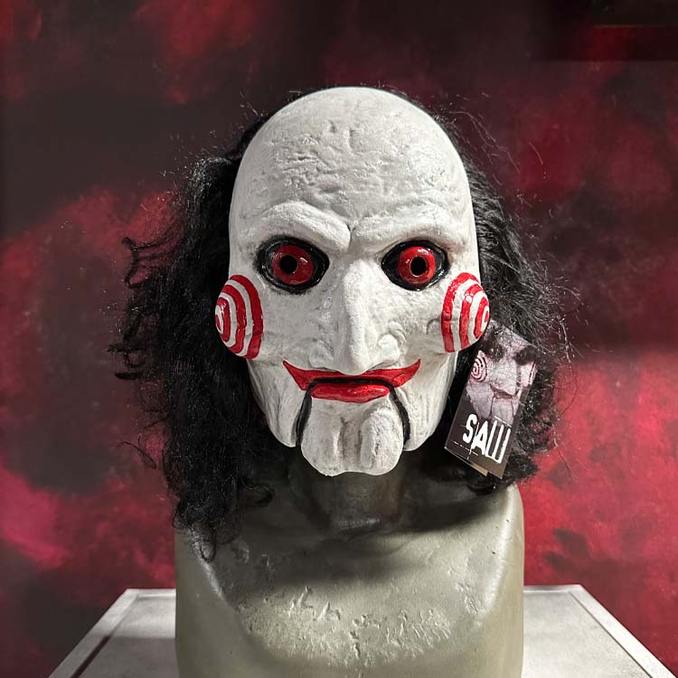 Saw Billy the Puppet Latex Mask by Trick or Treat Studios