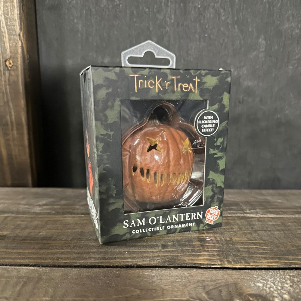 Sam O' Lantern Trick r Treat - Holiday Horrors Ornament