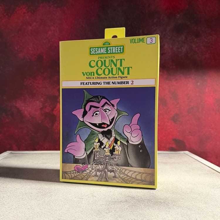 Sesame Street – Ultimate The Count 7” Scale Action Figure | NECA Collectible